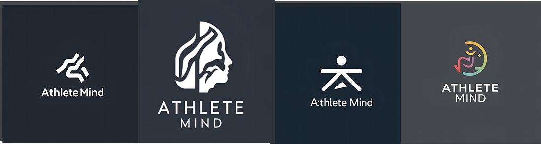 Athlete Mind generated logos
